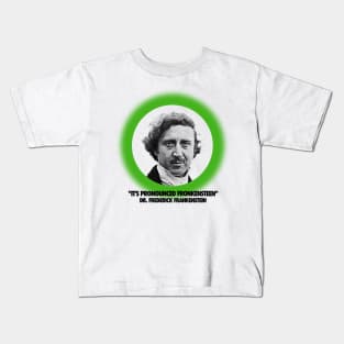 Dr. Frederick Frankenstein Kids T-Shirt